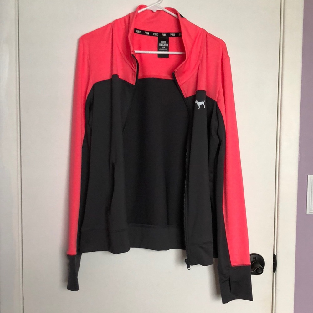 Dry fit PINK zip up